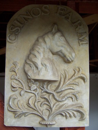 Az első ló, Csinos portréja